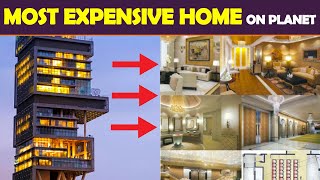 Most Expensive House In The World  Mukesh Ambani House [upl. by Nihsfa]