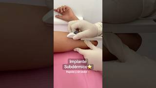 Implante Subdérmico✨🩷 paciente obstetra implante anticonceptivo parati prevencion [upl. by Yttak]