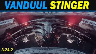 Star Citizen The Vanduul Stinger  Heavy fighter [upl. by Eliga689]