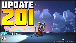 Astroneer Update 201  Tethers Controls and a NEW TOOL  Lets Play Astroneer Gameplay Z1 Gaming [upl. by Gifferd]