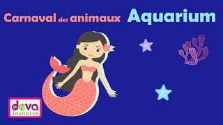 Aquarium Le carnaval des animaux Saint Saens ⒹⒺⓋⒶ Philharmonic Orchestra [upl. by Oterol]