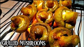 grilled mushrooms recipe [upl. by Anilok]