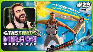 GTA 5 Chaos Mod Challenge Mirror World amp Rainbomizer Madness Episode 29  S07E29 [upl. by Eicart]