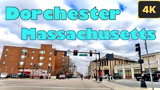 Drive through Dorchester Massachusetts 4K [upl. by Cyndie]