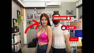 Beautiful Hot ♨️♨️ Thai Barber Bs in Pattaya Thailand 🇹🇭 [upl. by Foushee]