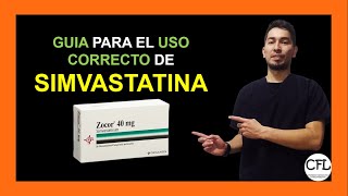 SIMVASTATINA Tableta 💊 Para que sirve ZOCOR y como USARLA INFORMACION COMPLETA ☑️ [upl. by Nowad494]