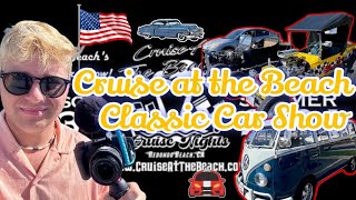 Cruise at the Beach  Classic Car Show Redondo Beach [upl. by Garwood500]