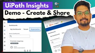 Demo on Creating amp Sharing Insights Dashboard  UiPath  UiPath Insights Demo [upl. by Donnie]