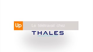 Télétravail  Interview de Thierry Rieutord DRH de Thalès Communications amp Security [upl. by Mini376]