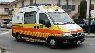 Ambulanza SUEM 118 Treviso 83  Italian ambulance in emergency [upl. by Niven]