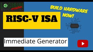 RISCV Logisim Immediate Generator [upl. by Harte]