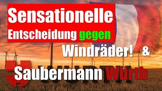 💥Top News💥  SensationsUrteil💣💣 gegen Windräder‼️ Saubermann Würth amp die GoldBombe würth gold [upl. by Simsar]