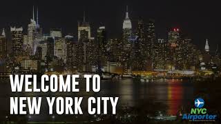 NYC Airporter Express Bus to and from JFK amp LaGuardia Airports [upl. by Osterhus529]