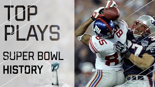 Top Plays in Super Bowl History  NFL Highlights [upl. by Bokaj]