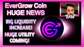 EVERGROW COIN HUGE NEWS UTILITY AND LIQUIDITY UPDATE FOR EVERGROW COIN EGC AMA RECAP [upl. by Knarf]