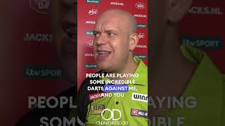 quotPEOPLE ARE PLAYING INCREDIBLE DARTS AGAINST MEquot BULLISH MICHAEL VAN GERWEN AFTER SUMMER SURGERY [upl. by Etnomaj213]