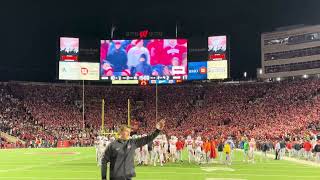 College Football Traditions Jump Around At Wisconsin in 4K [upl. by Poock886]