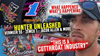 HUNTER UNLEASHED Discussions with Hunter Percent on the Sprint Car Scene quotI respect Jacob Allenquot [upl. by Swain]