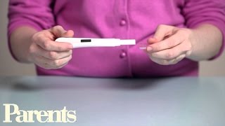 How to Take a First Response Pregnancy Test  Parents [upl. by Ycniuqed]