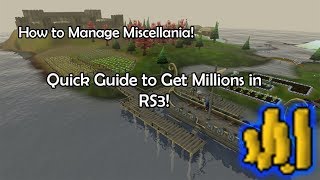 How To Manage Miscellania  Quick Guide to HUGE amount of money in RS3 [upl. by Yelekalb]