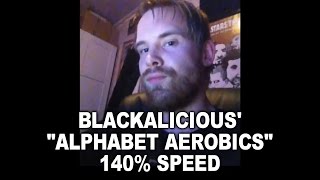 Norwegian Daniel Radcliffe raps Blackalicious quotAlphabet Aerobicsquot 40 faster [upl. by Eremihc]