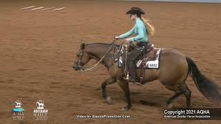 2021 AQHA Junior Ranch Riding [upl. by Aon585]