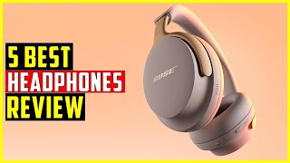 ✅Top 5 Best Headphones in 2024  Best Headphones Review [upl. by Knowle]