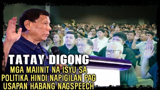 Full speech Former Pres Duterte Hugpong sa tawong lungsod party convention May 18 2024 [upl. by Airelav]