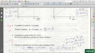 Devoir API entrée et sortie analogique [upl. by Akere157]