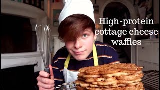 Kovus cooking show  Waffles [upl. by Enyahs250]