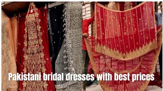 BRIDAL DRESSES IN KARACHI IN REASONABLE PRICES  JAMA CLOTH MARKET [upl. by Falkner]