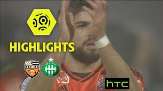 FC Lorient  AS SaintEtienne 21  Highlights  FCL  ASSE  201617 [upl. by Swithbart]