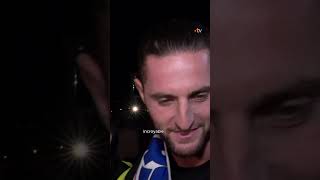 Adrien Rabiot est arrivé à Marseille et a été accueilli par les supporters [upl. by Lesser]