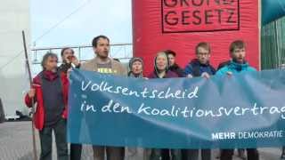 Demo für bundesweiten Volksentscheid [upl. by Gardell]