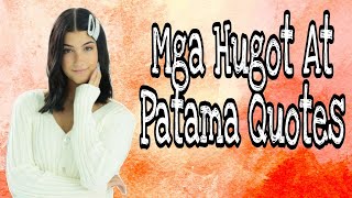 Mga Hugot At Patama Quotes  Vanz Official [upl. by Ahtimat]