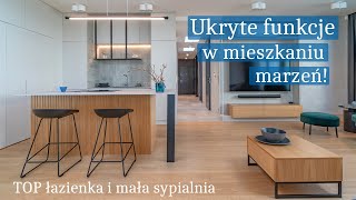 Mieszkanie jak mały dom 120 m2 🏠 UKRYTE funkcje i Wygodne mieszkanie dla rodziny Modna kuchnia 2022 [upl. by Cruz]