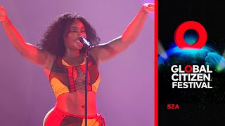 SZA Performs The Weekend  Global Citizen Festival Accra [upl. by Mildrid]