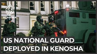 Kenosha protests National Guard troops deployed to Wisconsin [upl. by Beata]