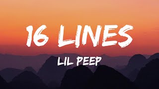 Lil Peep  16 Lines Lyrics [upl. by Alyahs275]