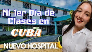 Vlog de mi 1er DÍA de CLASES en CUBAUn NUEVO HOSPITALQuiero DEJAR de estudiar MEDICINA en CUBA😣 [upl. by Einnahc406]