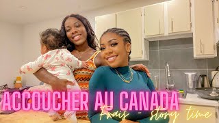 VLOG ACCOUCHER AU CANADA FRAIS SUIVI STORY TIME  CANDLE SISTERS [upl. by Joycelin]