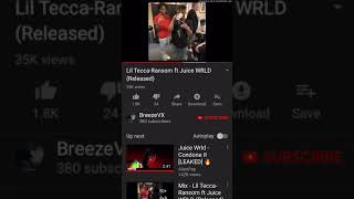 Ransom Juice WRLD verse ONLY [upl. by Ruddy973]