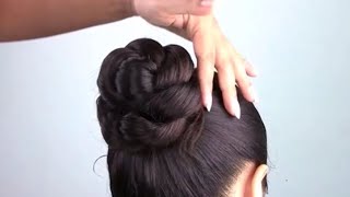 LA FORMA MAS FÁCIL Y RÁPIDA DE HACER CHONGOS CON TRENZAS ❤ DIANA ROJAS❤ [upl. by Roy]