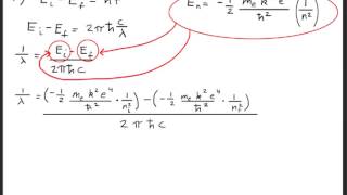 A Fast Derivation of Rydberg EquationFormula [upl. by Raynah]