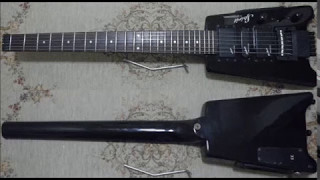 Steinberger Spirit GTPro Deluxe Select designed by EMG RTrem Locking Tremolo [upl. by Anelrihs960]