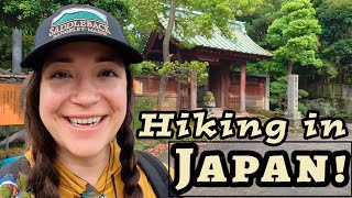 My First Solo Hike in Japan Kamakura Daibutsu Hiking Trail Course Kanagawa  The Great Buddha [upl. by Eelnodnarb]