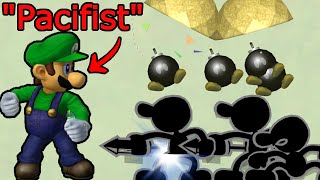 Super Smash Bros Melee Luigi wins by doing absolutely nothing to CPUs  All Star Very Hard TAS [upl. by Hepsiba]