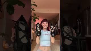 Simone Rocha shoe unboxing 🖤🎀 [upl. by Herring952]