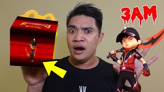 JANGAN BELI BOBOIBOY HAPPY MEAL MCDONALDS JAM 3 PAGI  BOBOIBOY DATENG MENYERANG KAMI [upl. by Rochus]