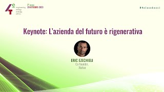 4e 2023 Keynote Lazienda di domani è rigenerativa [upl. by Oca]